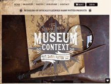 Tablet Screenshot of museumcontext.com